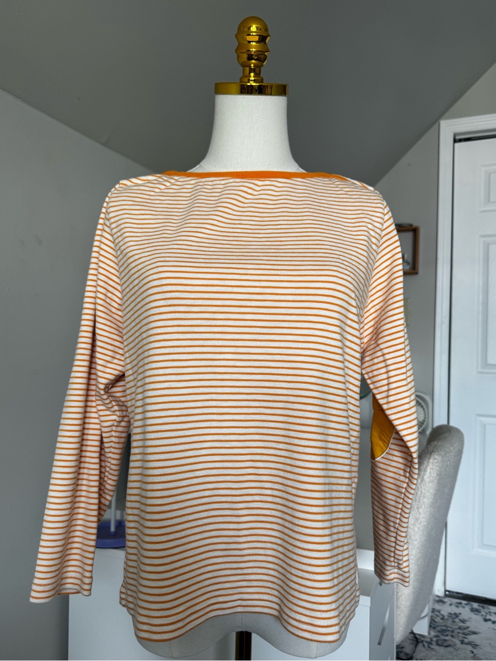 727 Sailbags | Striped Long Sleeve Top